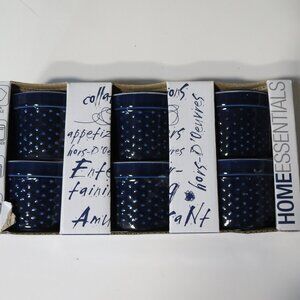 Home Essentials Navy Blue Kitchen Ramekins